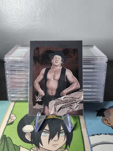 Topps chrome wwe cactus jack - chrome, x