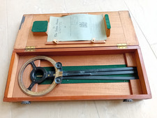 WW2 RFA Station Pointer nautical navigation instrument made by Henry Hughes 