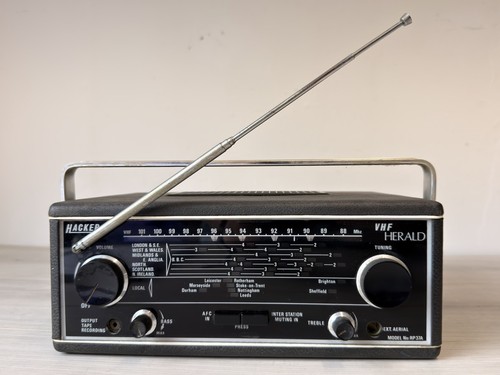 Vintage hacker vhf herald - hacker,
