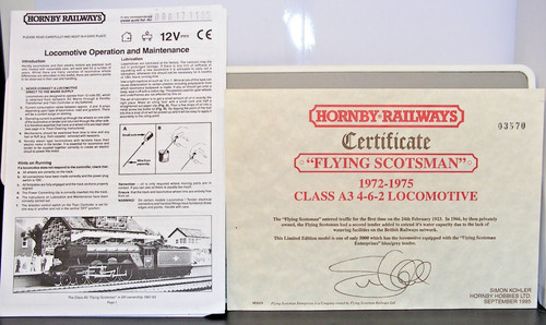 Hornby r098 flying - flying, scotsman