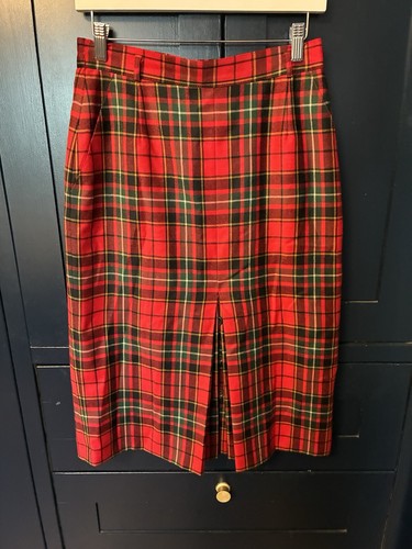 Bianca vintage pleated tartan - bianca,