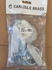 Carlisle Brass Ring Gate Latch Catch Zinc Plated