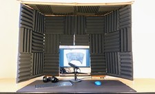Sound proof booth for