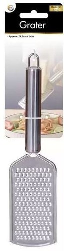 Stainless steel grater 5cm - steel, 24.5cm