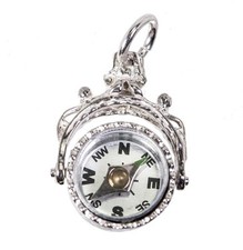 Sterling silver swivel fob - sterling,