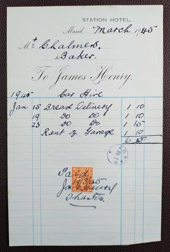 1945 james henry station hotel - henry,