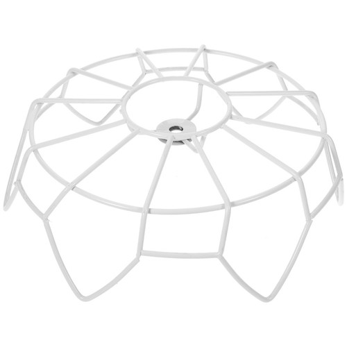 White metal diy lampshade - diy,