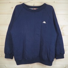 Robe Di Kappa Sport Track Division UK Large Navy Blue Sweatshirt Vintage 90s 80s
