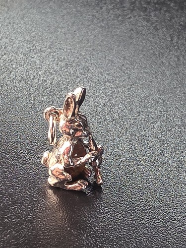 Vintage sterling silver rabbit - silver,