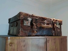 Antique Leather Travel Case