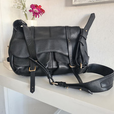 RADLEY Grosvenor  Leather Shoulder Bag Black Medium 