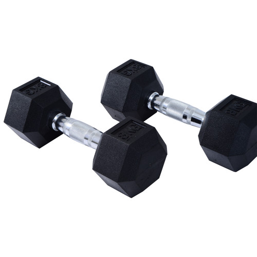 Homcom hexagonal dumbbells - homcom,