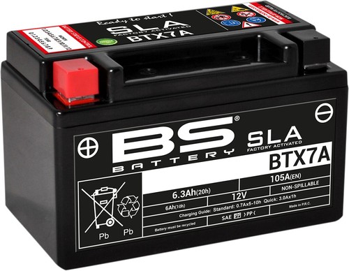 Kymco zing 125 1999 battery - kymco, bs