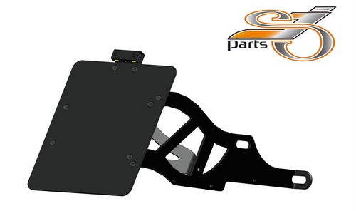 License plate holder - , side