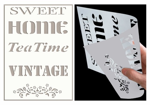 Set words tea time - of,
