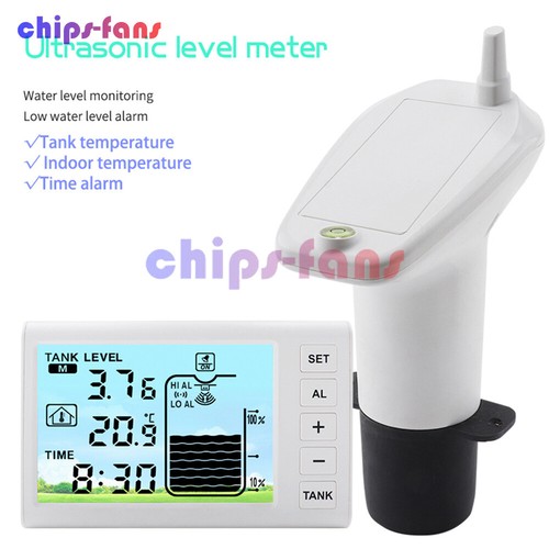 Solar ultrasonic level guage - ultrasonic,