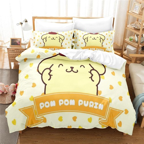 Pompompurin cartoon quilt - pompompurin,