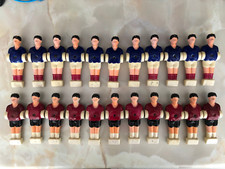 Vintage Table Football Players (11 x Red, 11 x Blue) with Screws & Washers