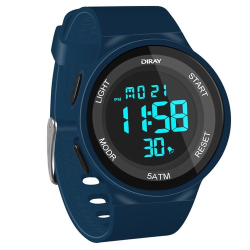 Smart diary wrist watch - smart, black