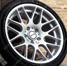 18" Silver DTM Alloy Wheels Fits Bmw 3 Series F30 F31 F34 F80 - 8 + 8.5