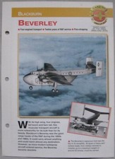 Aircraft of the World Card 110