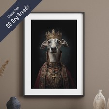 Royal Dog Portrait Print –