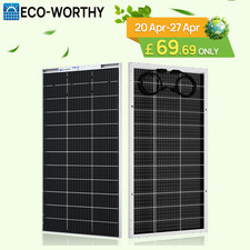 ECO-WORTHY Bifacial 12V 200W