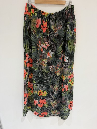Ladies tropical maxi skirt - ladies, uk