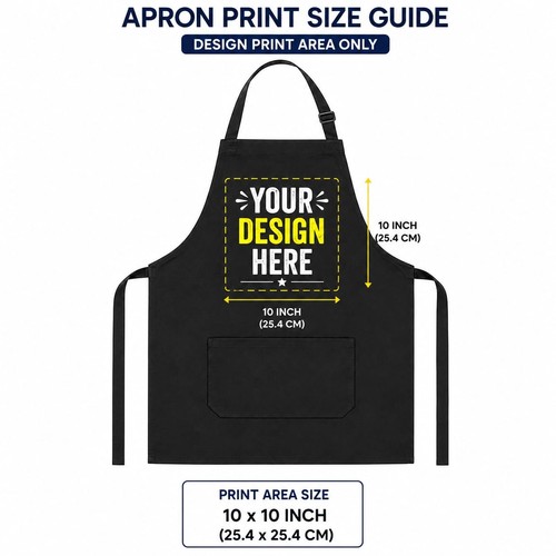 Custom printed apron - custom,