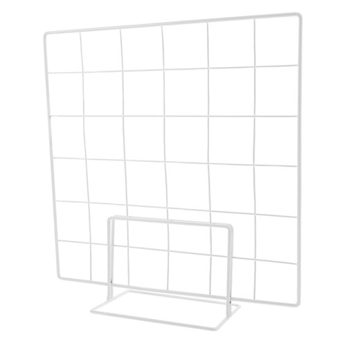 Wire grid shelf hanging basket - shelf,