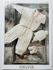 Sirdar Aran Knitting Pattern