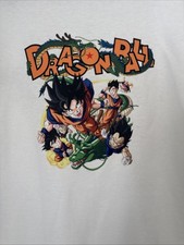 Anime Graphic T-Shirt | Handmade Heat Transfer | Unisex Cotton Tee Size L