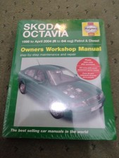 Skoda Octavia 1998 to April 2004 ( R to 04 reg) Petrol & Diesel Haynes Manual