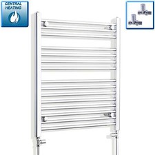 800 x 600 mm Chrome Heated