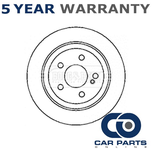 Brake disc rear - disc, cpo
