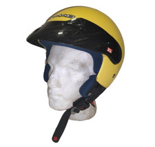 G-MAC PROBE MOTORCYCLE ROAD & OFF TRIALS BIKE OPEN FACE HELMET/PEAK SIZE XL