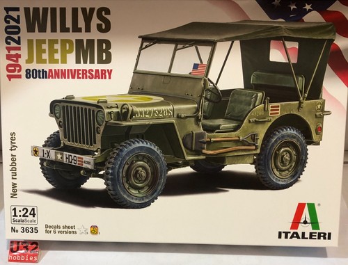 Italeri 3635 kit willys - kit, 1/24