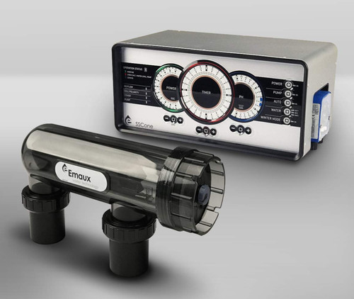Swimming pool salt chlorinator - pool,
