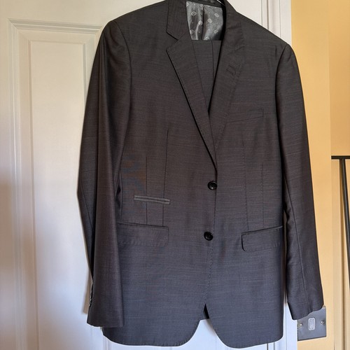 Men dark grey sheen suit - men’s,