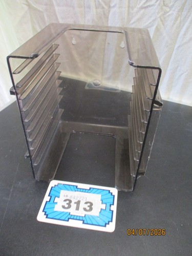 Storage rack smoked - rack, plastic