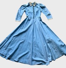 Vintage 1940s Long Maxi Dress