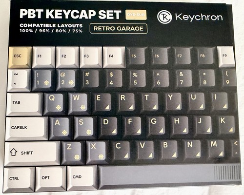 Keychron ansi retro garage - retro,