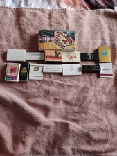 14x Vintage Hotel Matchbooks