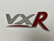 Rare Vauxhall Dealership VXR Logo Showroom Display Sign Man Cave Workshop Art