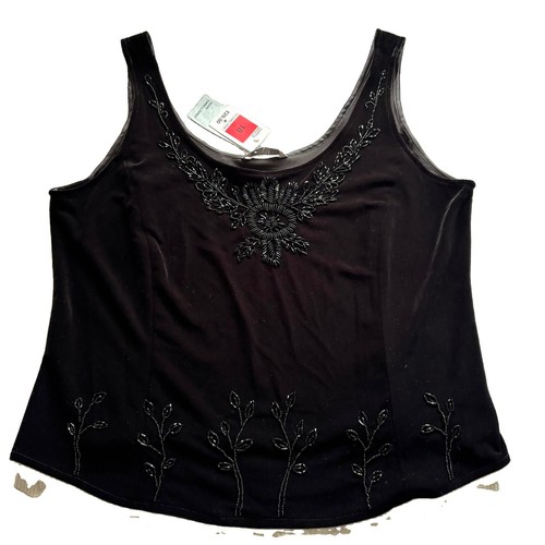 Black velvet beaded - black, corset