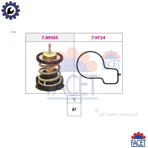 Thermostat coolant 8956 for - coolant,