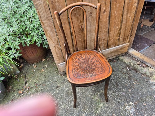 Antique bentwood chair - bentwood,