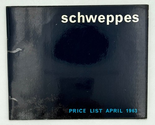 Vintage schweppes price list - price,