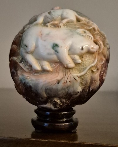 Chinese zodiac resin sphere - zodiac,