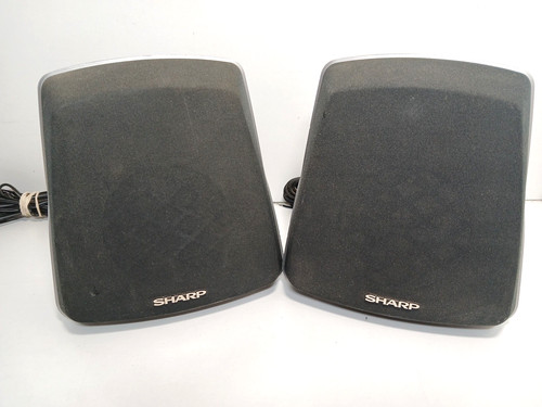 Sharp bookshelf speakers - sharp, 16